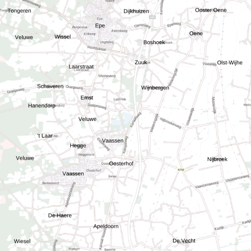 Geografische Namen (INSPIRE geharmoniseerd) Thumbnail