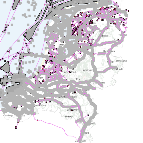 Vervoersnetwerken - Waterwegen - Netwerk (INSPIRE geharmoniseerd) Thumbnail